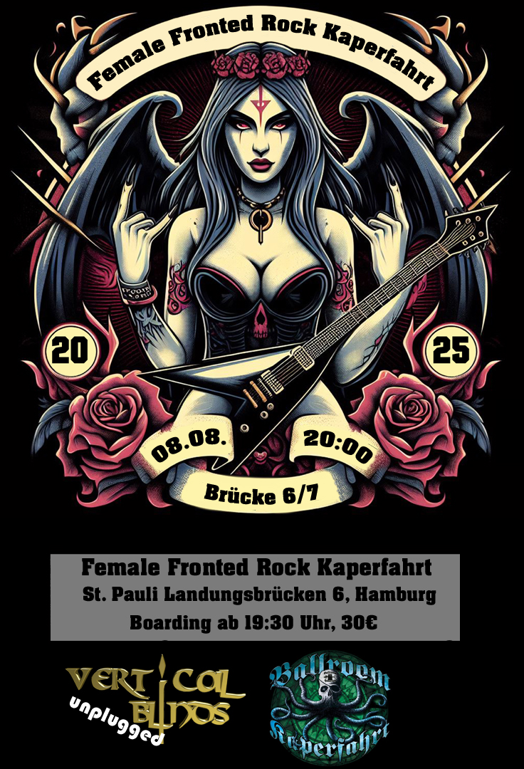 Ankuendigungsbild zu einem Vertical-Blinds-Konzert