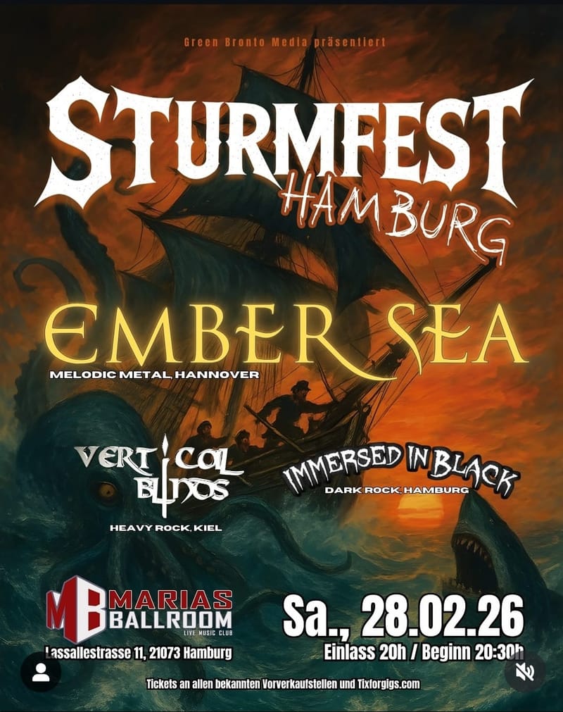 Ankuendigungsbild zu einem Vertical-Blinds-Konzert
