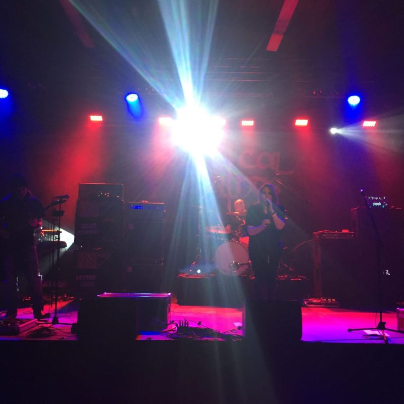 Vertical Blinds live auf der Buehne